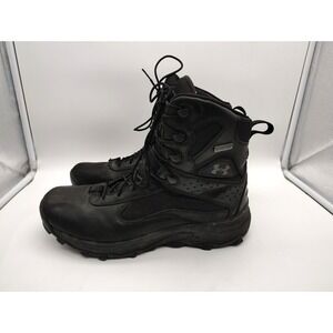 Under Armour Black Speed Freek Goretex Boots Hiking Tactical Mens Size 12